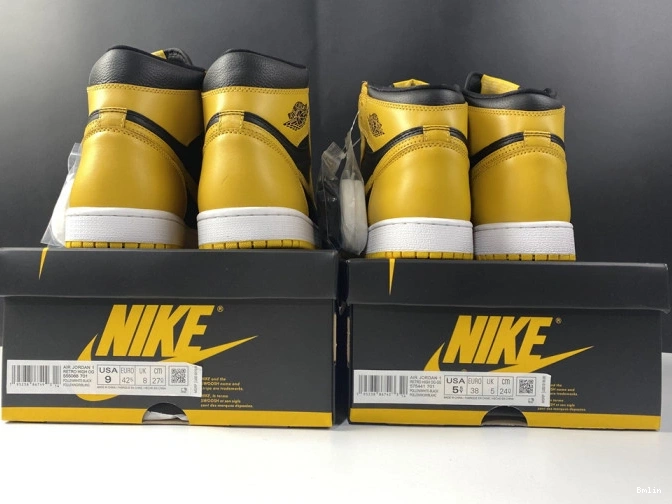 Bmlin Pollen Retro 1 High Air 555088-701 Jordan OG 0804
